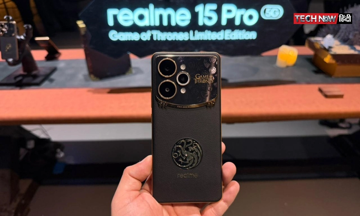 Realme 15 Pro 5G Game of Thrones Limited Edition smartphone with heat-sensitive color changing back panel, 12GB RAM, 512GB storage, and 6.8-inch display launched in India
